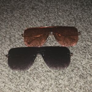 Stylish Sunglasses Set in Pink and Black